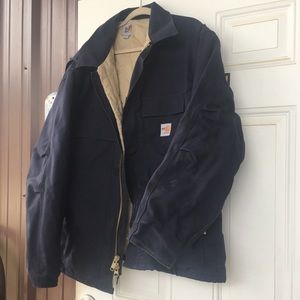 Carhartt 101618 - FR Duck Coat - Quilt Lined